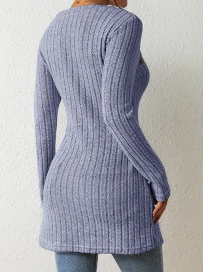 Camicette da donna eleganti con colletto e bottoni alla moda