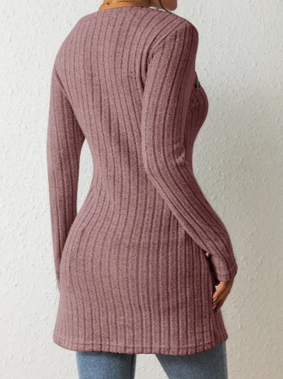 Camicette da donna eleganti con colletto e bottoni alla moda