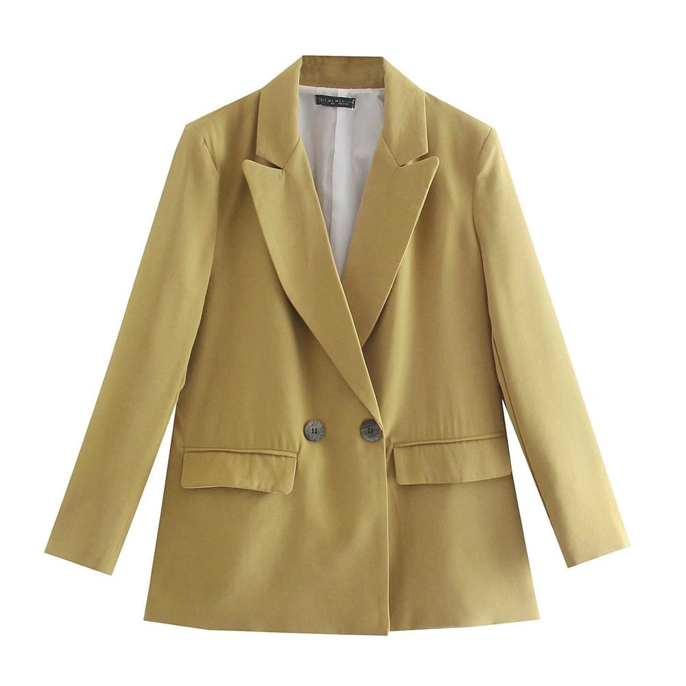 PowerChic - Blazer doppiopetto da donna elegante e alla moda per uno stile eccezionale