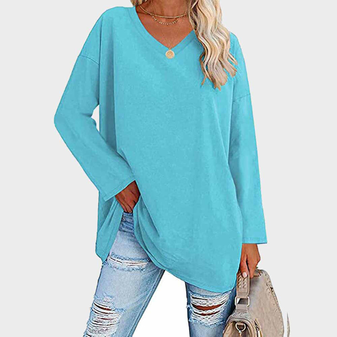Aiah - Una blusa a maniche lunghe elegante e raffinata, perfetta per ogni occasione e per esaltare il vostro stile unico.