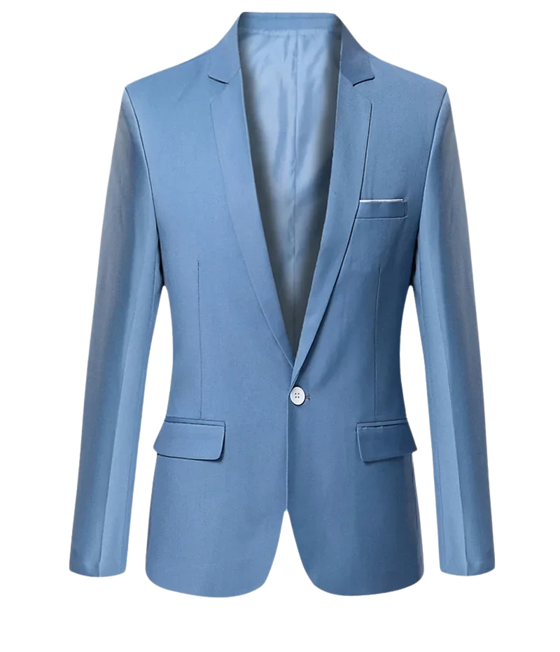 Ethan - Giacca Slim Fit da uomo moderna ed elegante per uno stile e una sicurezza eccezionali