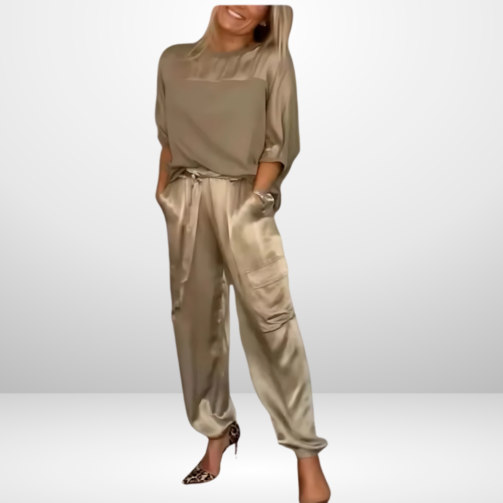 Sheena - Set classico da donna in tweed per occasioni eleganti