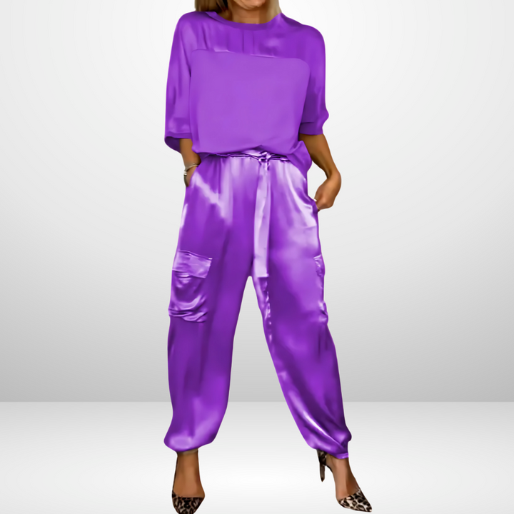 Sheena - Set classico da donna in tweed per occasioni eleganti