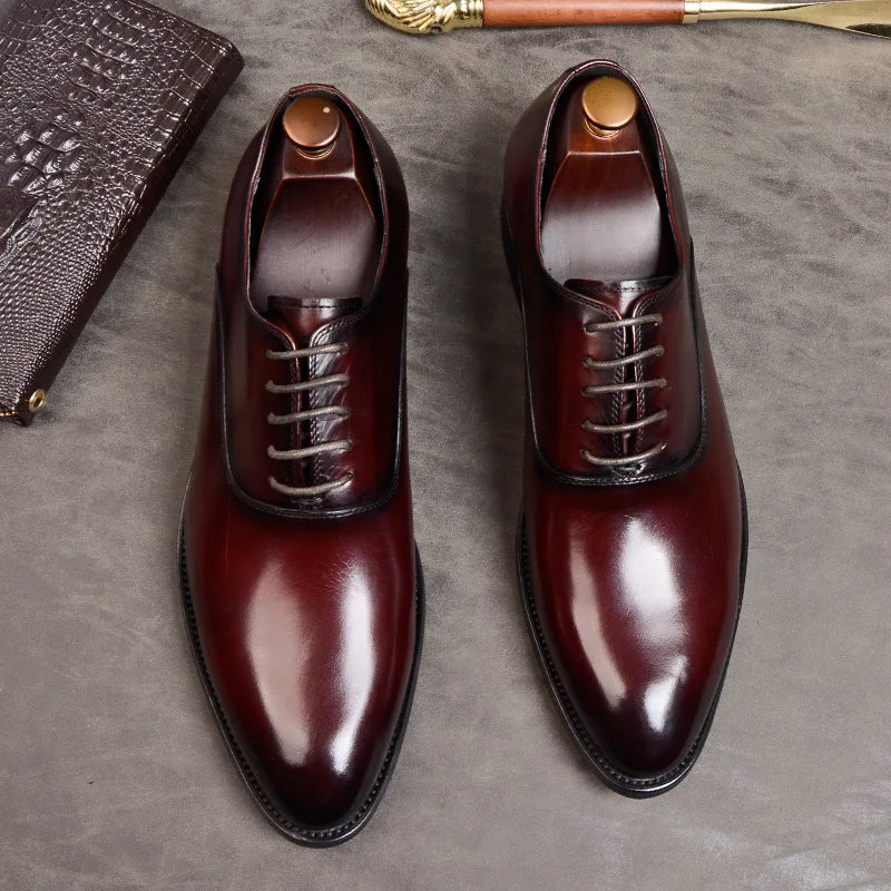 Eleganti scarpe oxford da uomo in pelle italiana - classici e stile per ogni occasione
