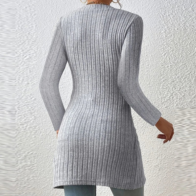 Camicette da donna eleganti con colletto e bottoni alla moda