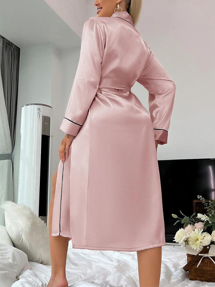 Luxuriöser Damen Kimono-Satin - Weiche & Leichte Loungewear - Eleganter Bequemer Schnitt für Damen