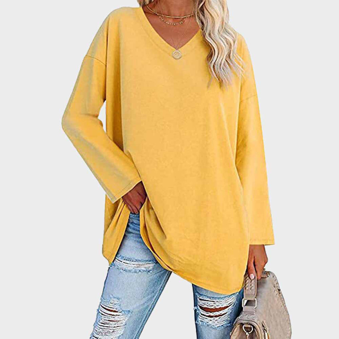 Aiah - Una blusa a maniche lunghe elegante e raffinata, perfetta per ogni occasione e per esaltare il vostro stile unico.