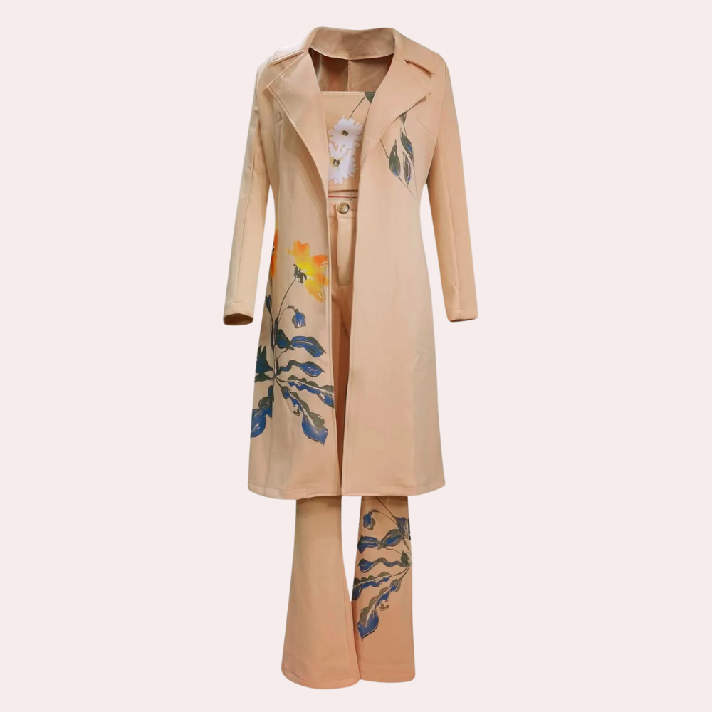 Savannah - Set da donna a tre pezzi elegante e chic per le occasioni speciali