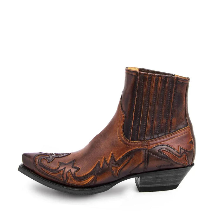 Roderick - eleganti stivali da cowboy in pelle per uomo
