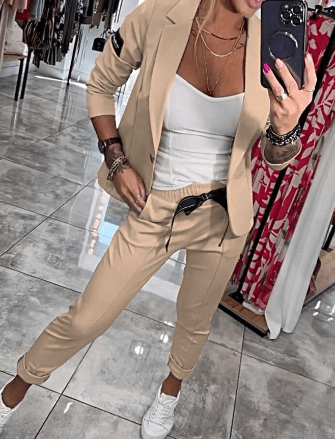Elegante e raffinato set da donna Louise™ a due pezzi per un look unico
