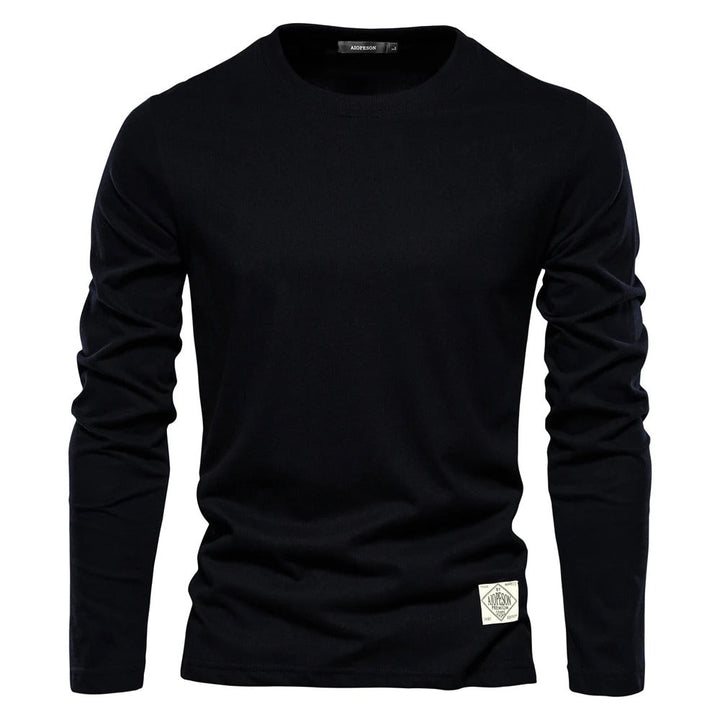 Elegante T-shirt a maniche lunghe da uomo per ogni occasione