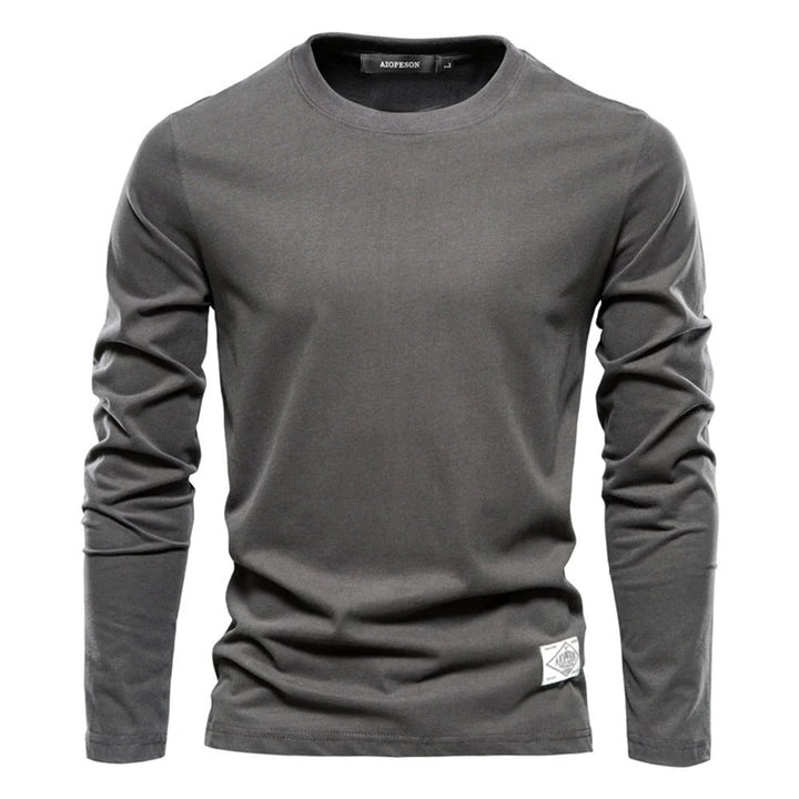 Elegante T-shirt a maniche lunghe da uomo per ogni occasione