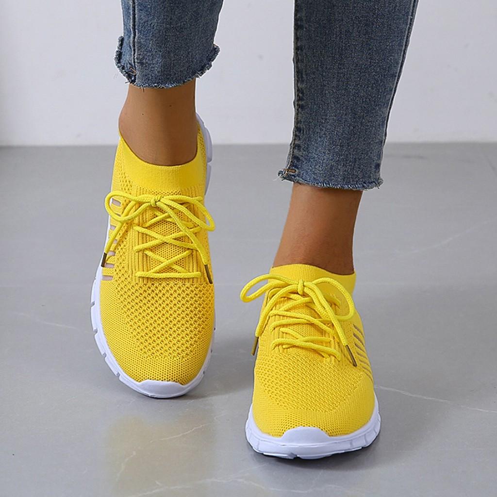 Sneakers da donna in mesh alla moda per un look elegante e confortevole