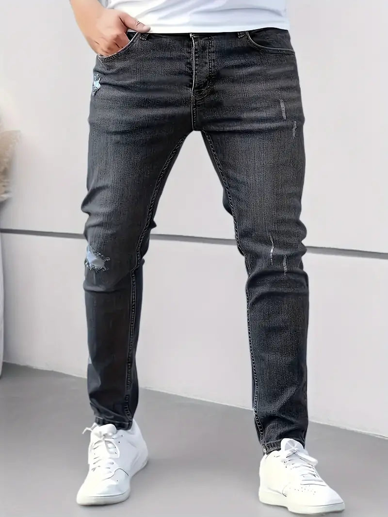 Eleganti jeans da uomo Slim Fit Stretch - comfort ed eleganza per tutti i giorni