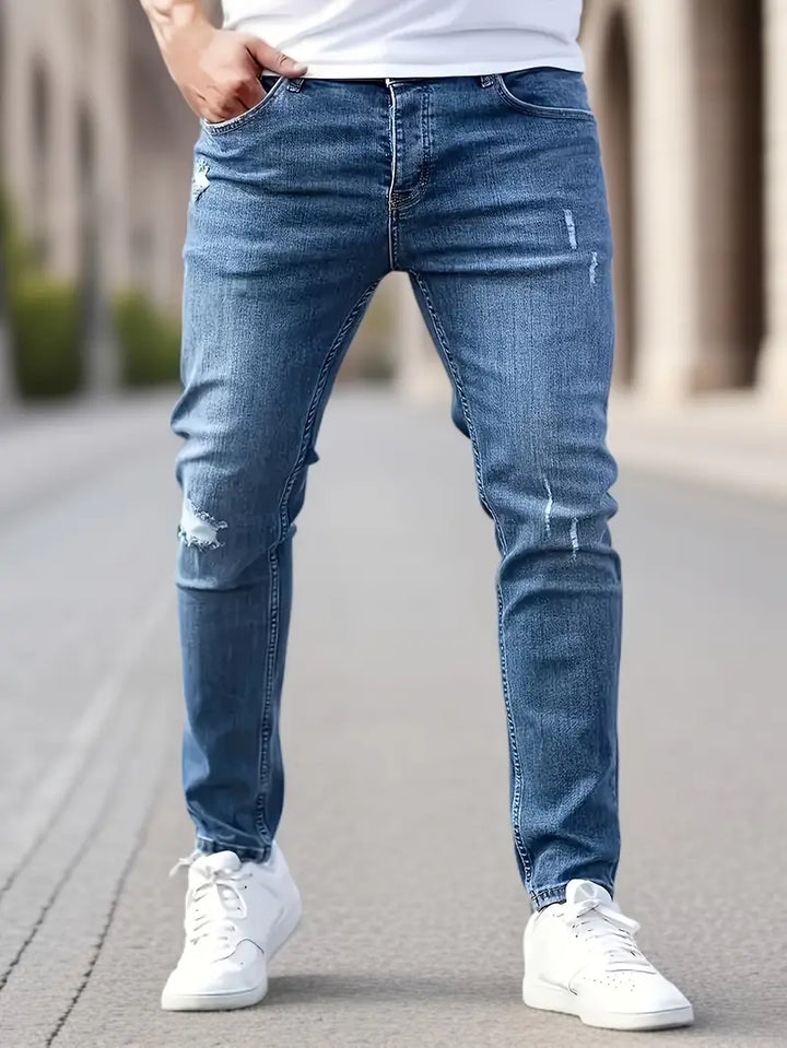 Eleganti jeans da uomo Slim Fit Stretch - comfort ed eleganza per tutti i giorni