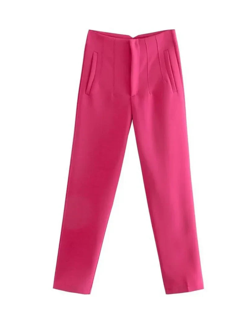 Eva - Comodi pantaloni da donna senza pieghe per uno stile elegante e casual