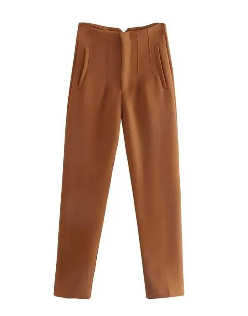 Eva - Comodi pantaloni da donna senza pieghe per uno stile elegante e casual