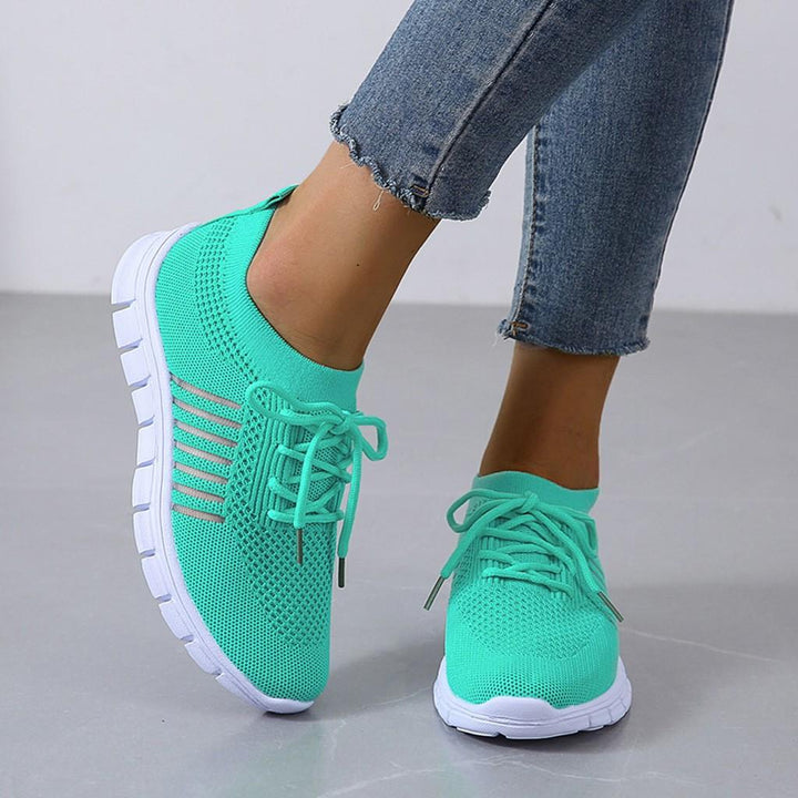 Sneakers da donna in mesh alla moda per un look elegante e confortevole