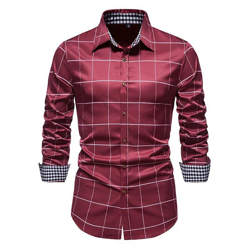 Elegante gilet da uomo a maniche lunghe con bottoni - eleganza casual