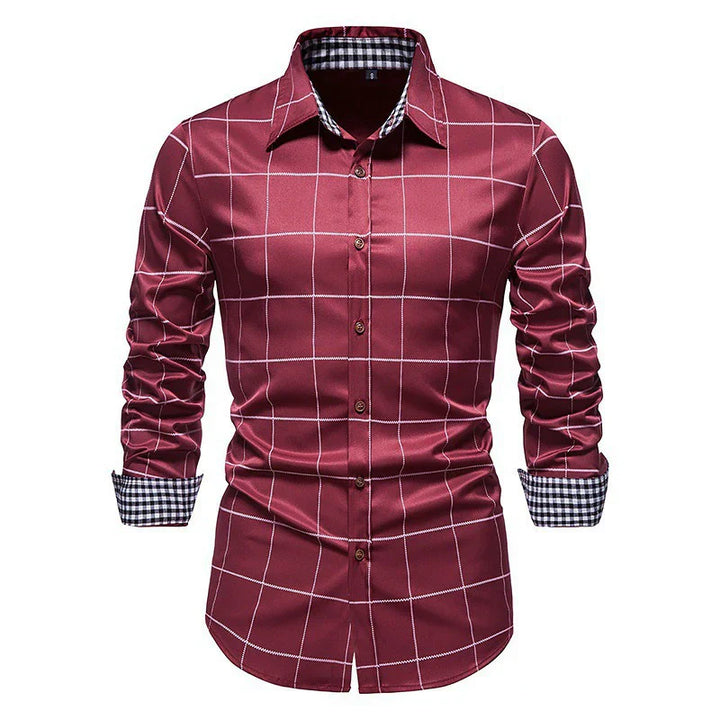 Elegante gilet da uomo a maniche lunghe con bottoni - eleganza casual