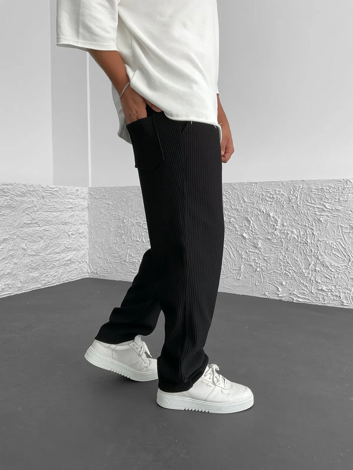Pantaloni Virgile™ a coste eleganti per un look alla moda ed elegante