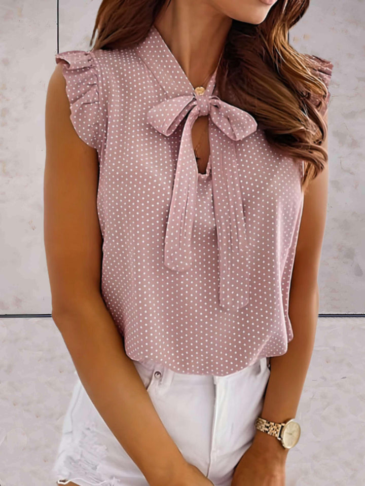 T-shirt elegante da donna senza maniche
