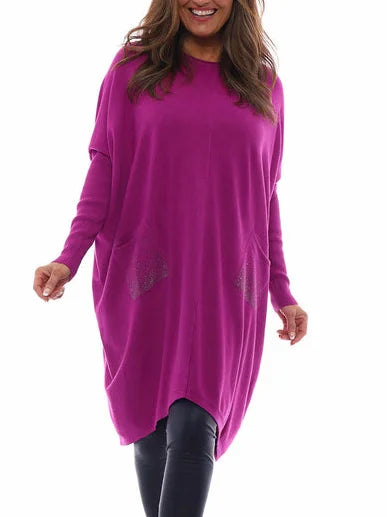 Elegante abito estivo da donna con scollatura a punta - stile casual e comfort per le giornate calde