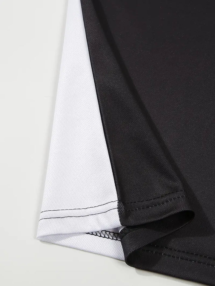 Polo elegante da uomo slim fit con cintura - maniche corte, look casual ed elegante