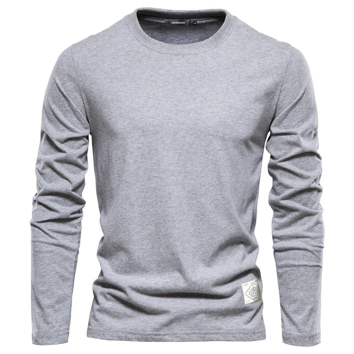 Elegante T-shirt a maniche lunghe da uomo per ogni occasione