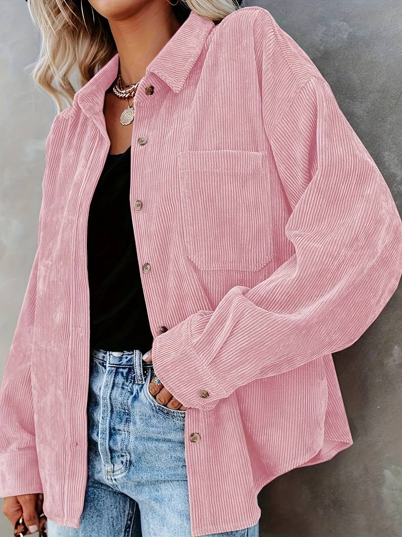 Camiseta da donna con manica lunga - Abbigliamento casual perfetto per il tempo libero e look versatili