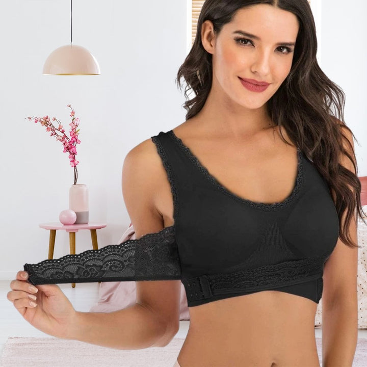 Soutien-Gorge Femme à Couverture Totale avec Dentelle Élégante - Confort ottimale e sostegno posturale