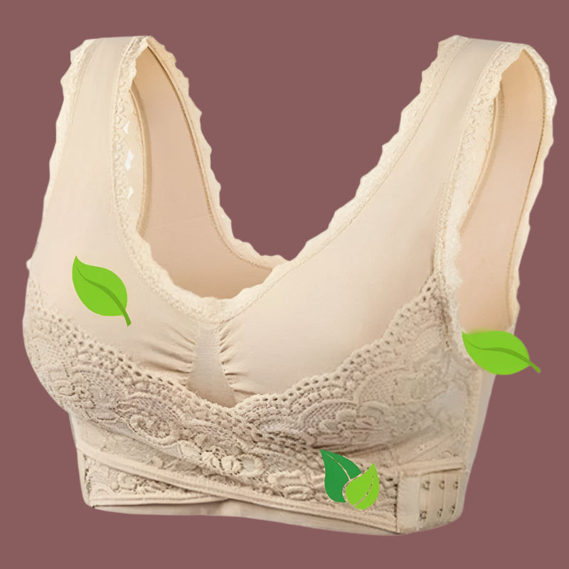 Soutien-Gorge Femme à Couverture Totale avec Dentelle Élégante - Confort ottimale e sostegno posturale