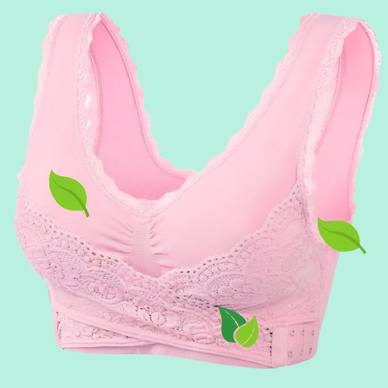 Soutien-Gorge Femme à Couverture Totale avec Dentelle Élégante - Confort ottimale e sostegno posturale