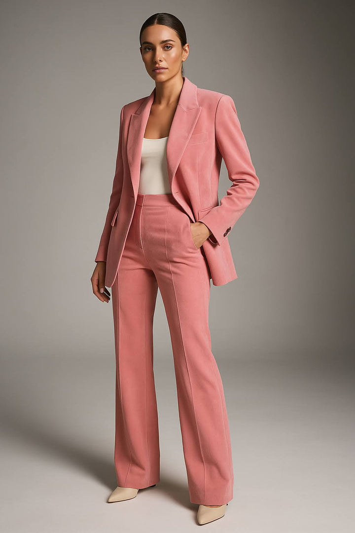 Lea - Elegante set di blazer e pantaloni da donna