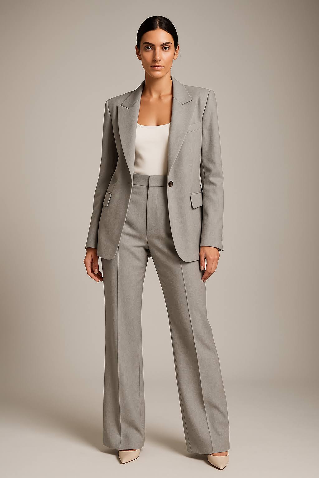 Lea - Elegante set di blazer e pantaloni da donna
