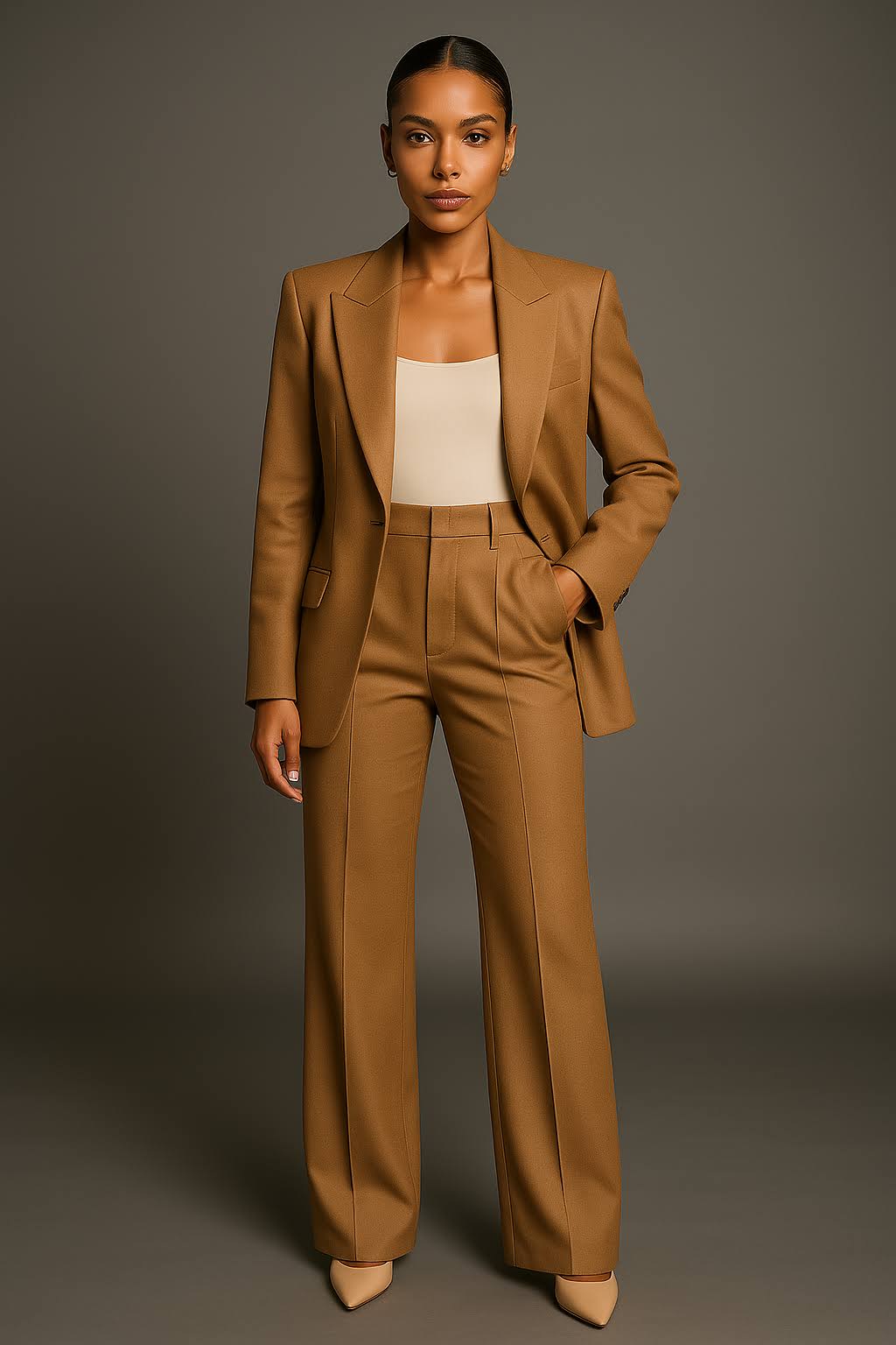 Lea - Elegante set di blazer e pantaloni da donna