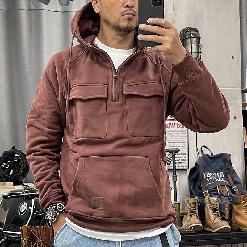 Bruno™ - Felpa con cappuccio estremamente confortevole e calda per le fredde giornate invernali