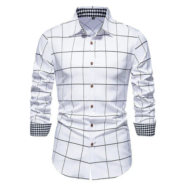 Elegante gilet da uomo a maniche lunghe con bottoni - eleganza casual